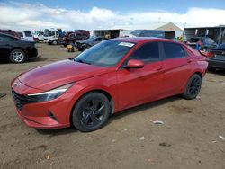 Salvage cars for sale at Brighton, CO auction: 2022 Hyundai Elantra SEL