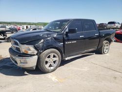 Salvage cars for sale at Grand Prairie, TX auction: 2012 Dodge RAM 1500 SLT