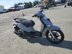 Salvage motorcycles for sale at Martinez, CA auction: 2023 Piaggio Liberty 150