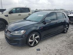 Salvage cars for sale at Houston, TX auction: 2020 Volkswagen GTI S
