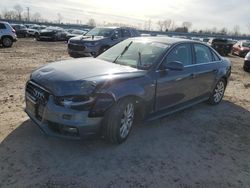 Salvage cars for sale from Copart Central Square, NY: 2015 Audi A4 Premium