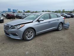 Salvage cars for sale from Copart Des Moines, IA: 2017 Hyundai Sonata SE