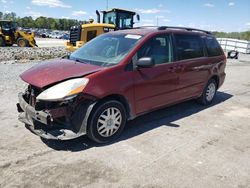 Toyota Sienna CE salvage cars for sale: 2008 Toyota Sienna CE