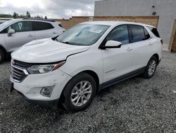 Chevrolet Equinox lt salvage cars for sale: 2018 Chevrolet Equinox LT