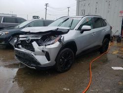 Salvage cars for sale at Chicago Heights, IL auction: 2022 Toyota Rav4 SE