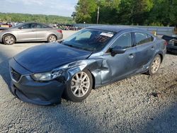 Salvage cars for sale from Copart Concord, NC: 2016 Mazda 6 Sport