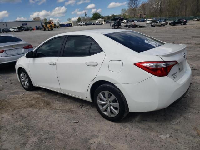 2016 Toyota Corolla L