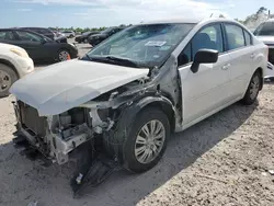 Salvage cars for sale at Houston, TX auction: 2015 Subaru Impreza