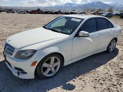 Salvage cars for sale at Magna, UT auction: 2011 Mercedes-Benz C300