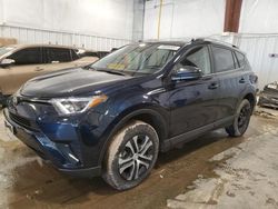 Toyota Rav4 LE salvage cars for sale: 2017 Toyota Rav4 LE