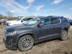 Salvage cars for sale from Copart Des Moines, IA: 2021 GMC Acadia Denali