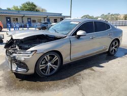 Salvage cars for sale from Copart Orlando, FL: 2020 Volvo S60 T5 Inscription