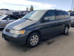 Salvage cars for sale at Hayward, CA auction: 2004 Honda Odyssey EXL