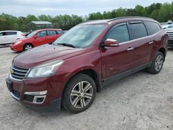 Salvage cars for sale from Copart Charles City, VA: 2015 Chevrolet Traverse LT