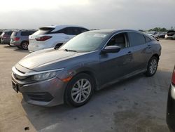 Salvage cars for sale from Copart Grand Prairie, TX: 2016 Honda Civic LX