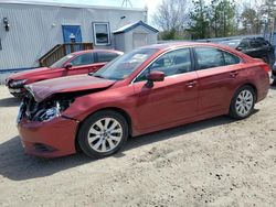 Salvage cars for sale from Copart Lyman, ME: 2015 Subaru Legacy 2.5I Premium