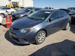Salvage cars for sale from Copart Tucson, AZ: 2016 Toyota Corolla L