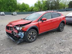 Subaru salvage cars for sale: 2020 Subaru Crosstrek Premium