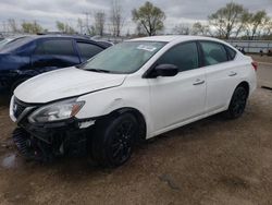 Salvage cars for sale at Elgin, IL auction: 2019 Nissan Sentra S