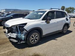 Salvage cars for sale from Copart San Diego, CA: 2021 Subaru Forester Premium