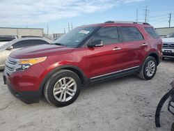 Salvage cars for sale at Haslet, TX auction: 2015 Ford Explorer XLT
