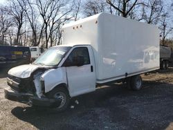 Salvage trucks for sale at New Britain, CT auction: 2013 Chevrolet Express G3500