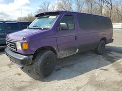 Ford Econoline e350 Super Duty salvage cars for sale: 2004 Ford Econoline E350 Super Duty Van