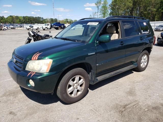 2003 Toyota Highlander Limited