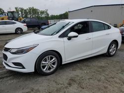 Salvage cars for sale at Spartanburg, SC auction: 2018 Chevrolet Cruze LT