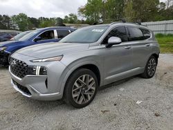 Vehiculos salvage en venta de Copart Fairburn, GA: 2022 Hyundai Santa FE Calligraphy
