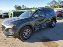 Salvage cars for sale at Harleyville, SC auction: 2019 Hyundai Santa FE SE