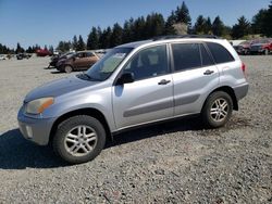 Salvage cars for sale from Copart Graham, WA: 2002 Toyota Rav4