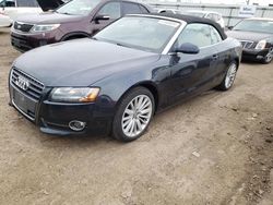 Salvage cars for sale from Copart Elgin, IL: 2012 Audi A5 Premium Plus