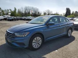 Salvage cars for sale at Portland, OR auction: 2019 Volkswagen Jetta S