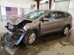 Salvage cars for sale at Avon, MN auction: 2015 Honda CR-V EX