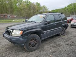 Salvage cars for sale from Copart Finksburg, MD: 2003 Jeep Grand Cherokee Laredo