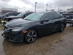 Honda salvage cars for sale: 2017 Honda Civic Touring