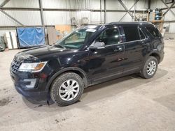 Salvage cars for sale from Copart Montreal Est, QC: 2017 Ford Explorer XLT