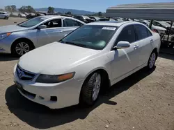 Salvage cars for sale at San Martin, CA auction: 2007 Acura TSX