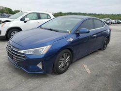 Salvage cars for sale at Cahokia Heights, IL auction: 2019 Hyundai Elantra SEL