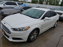 Salvage cars for sale at Bridgeton, MO auction: 2016 Ford Fusion SE