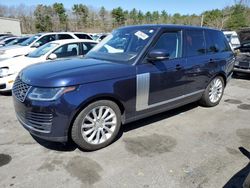 Salvage cars for sale from Copart Exeter, RI: 2018 Land Rover Range Rover HSE