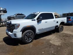 Salvage cars for sale at Brighton, CO auction: 2022 GMC Sierra K2500 AT4