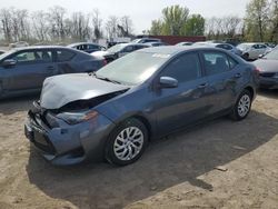 Toyota salvage cars for sale: 2017 Toyota Corolla L