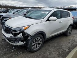 Salvage cars for sale at Ellwood City, PA auction: 2016 KIA Sportage LX