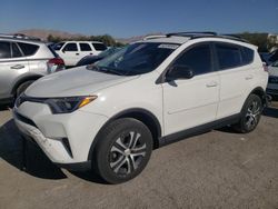 Salvage cars for sale at Las Vegas, NV auction: 2017 Toyota Rav4 LE