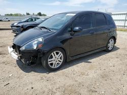 Salvage cars for sale from Copart Bakersfield, CA: 2008 Honda FIT Sport