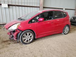 Salvage cars for sale at Houston, TX auction: 2011 Honda FIT Sport