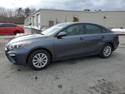 Salvage cars for sale from Copart Exeter, RI: 2021 KIA Forte FE