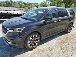 Salvage cars for sale from Copart Fairburn, GA: 2024 KIA Carnival EX
